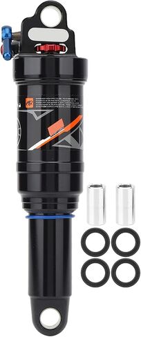 Bike Shock Absorbers, Mountain Bike Soft Rear Frame Shock Struts Tail Air Pressure Springback Shock Absorbers Bike Accessory (165mm) in Saudi Arabia