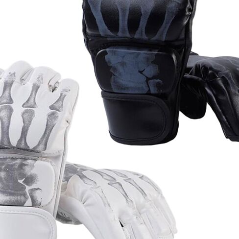 2 Pairs MMA Gloves Martial Arts Bag Gloves Boxing Fight Gloves Kickboxing Gloves for Sparring in Saudi Arabia