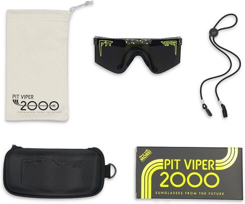 Pit Viper The Miami Nights 2000 Sunglasses Z87+ Pink Lens in Kuwait