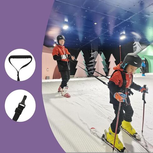 Ski and Snowboard Harness Trainer Backpack for Kids Beginners Speed Control Ski Straps in Kuwait