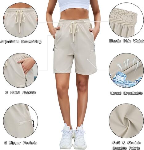 KOJOOIN Women's Cargo Shorts in Saudi Arabia