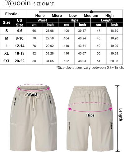 KOJOOIN Women's Cargo Shorts in Saudi Arabia