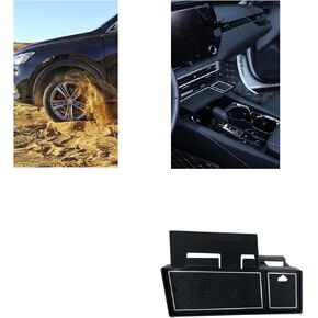 متوافق مع منظم وحدة التحكم المركزية Lexus RX 2023، صينية تخزين مخفية من السيليكون خلف الشاشة لـ Lexus RX 350 RX 350h RX 450h+ RX 500h Dash Tray Dashboard Organizer