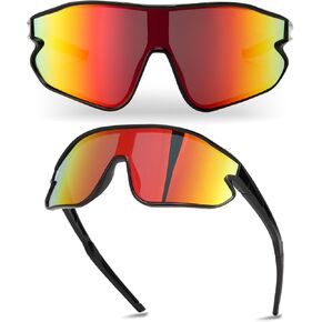 Youth Sunglasses Polarized Baseball Sunglasses for Men women Sport Sunglasses UV400 Protection Running Cycling