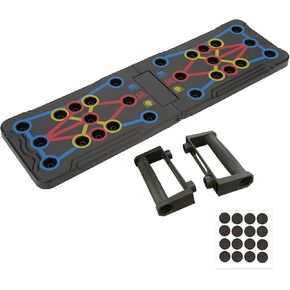 Push Up Board, Multi-Function Foldable Push Up Bar, Push Up Board for Men, Push Up Stands, Push Up Handles for Floor, Home Workout Equipment, Professional Push Up Strength Training Equipmen
