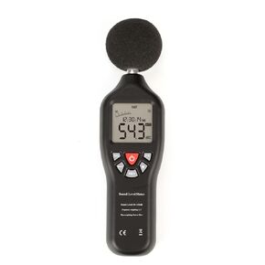 Digital Sound Level Meter 30-130dB Range High Accuracy A C Weighting Data Logging 32000 Readings Fast Slow Response Backlit Display AC DC Output Portable Noise Meter
