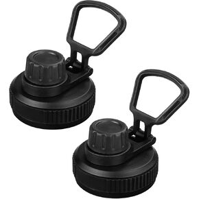 غطاء فوهة لزجاجات المياه ذات الفم العريض 14، 32، 40، 64، 128 أونصة، ملحقات غطاء بديلة لزجاجات المياه الرياضية مع مقبض سهل الحمل in Kuwait