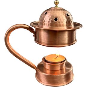 LEILA'S KITCHEN Copper Incense Holder, Incense Burner, Copper Incense Burner Holder Cone Holder in Saudi Arabia