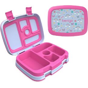 Bentgo Kids Prints Lunch Box - Rainbows and Butterflies