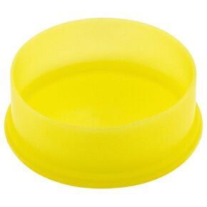 Caplugs QE281AO1 Plastic Utility Plug. to fit Thread Size 2-1/4" E-28, PE-LD, to Fit Thread Size 2-1/4", Yellow (Pack of 100)