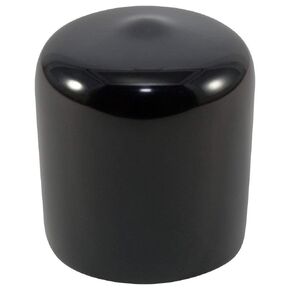(Pack of 4) 1.0" Round VINYL Caps (GENUINE CAPLUGS USA MAKE VC-1000-16), for 1.0" TUBE/SCREW OD|1.0" Height/Depth | by SBD