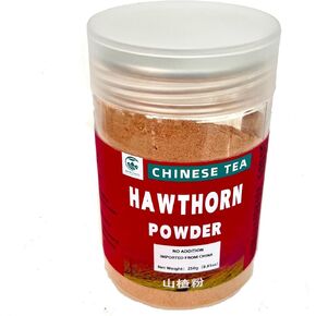 山楂粉 8.81ozHawthorn Powder pitted, Superfine Hawthorn Powder, Hawthorn Powder