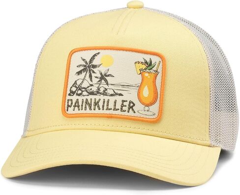 AMERICAN NEEDLE Cocktail Archive Tiki Valin Adjustable Snapback Baseball Trucker Hat in Saudi Arabia