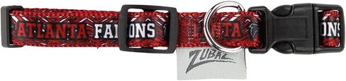 Zubaz NFL Team Adjustable Pet Collar for Dogs & Cats, Arizona Cardinals, Large in Saudi Arabia