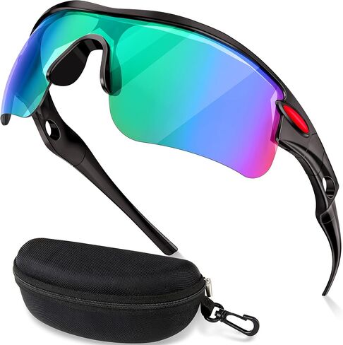Sports Sunglasses for Men Women Youth Baseball Fishing Cycling Running Golf Motorcycle Glasses Sports Sunglasses in Saudi Arabia