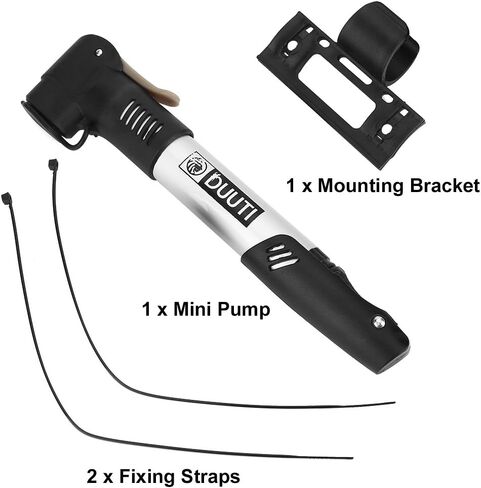 Dioche Pump, Bike Cycling Tyre Air Pump Portable Aluminum Alloy Mini Inflator in Saudi Arabia