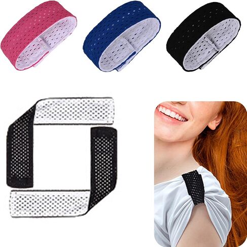 6 PCS Softball Sleeve Holders Jersey Bands- Sleeve Ties Sleeve Straps for Shirts- Sleeve Tie with Hook and Loop Fasteners- Sports Accessories Sleeve Shoulder Straps for Shirts in Saudi Arabia