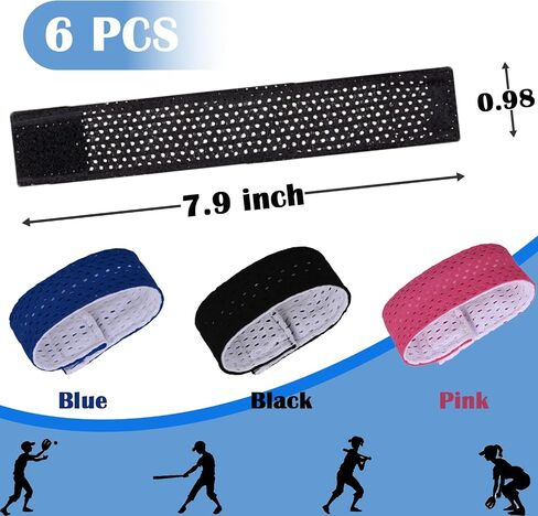 6 PCS Softball Sleeve Holders Jersey Bands- Sleeve Ties Sleeve Straps for Shirts- Sleeve Tie with Hook and Loop Fasteners- Sports Accessories Sleeve Shoulder Straps for Shirts in Saudi Arabia