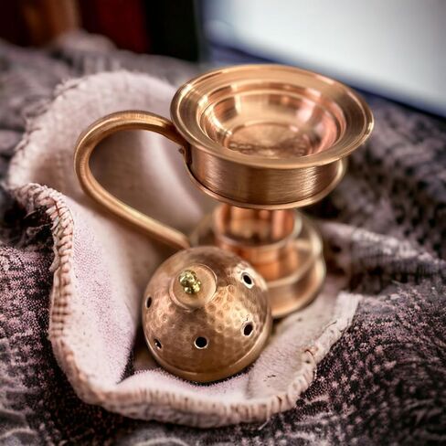 LEILA'S KITCHEN Copper Incense Holder, Incense Burner, Copper Incense Burner Holder Cone Holder in Saudi Arabia