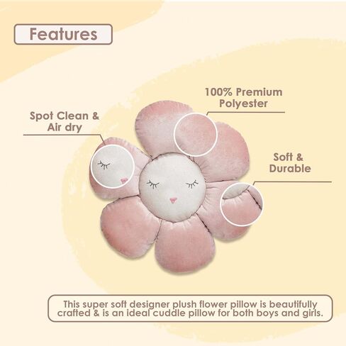 MON AMI Sparkle Butterfly Decorative Plush Throw Pillow - 12.5x10", Soft Cushion, Stuffed Toy Décor Gifts for Kids of All Ages, Nursery Décor in Saudi Arabia