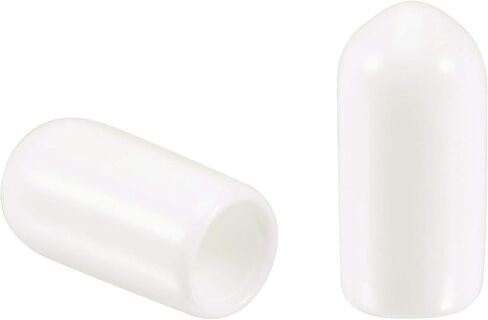 7mm Screw Thread Protectors Rubber End Caps Vinyl Flexible Bolt Screw Rubber Caps,Red,100pcs in Saudi Arabia