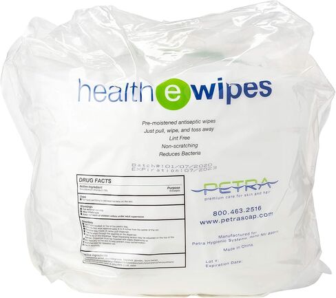Antiseptic Heavy Duty Cleaning Wipes, Gym Equipment Wipes (4000 Wipes/Roll | 4 Rolls/CSE) HealthEwipe Fitness Equipment Wipes in Saudi Arabia