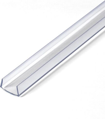 Outwater Plastics White 1/2'' Styrene Plastic U-Channel/C-Channel 48 Inch Lengths (Pack of 3) in Saudi Arabia