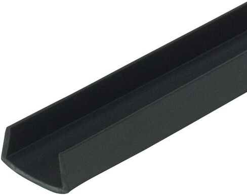 Outwater Plastics White 1/2'' Styrene Plastic U-Channel/C-Channel 48 Inch Lengths (Pack of 3) in Saudi Arabia