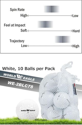 2BLC78-UE Golf Ball C78 10 Balls, Beginner in Saudi Arabia