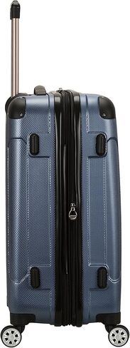 Rockland Hardside Expandable Luggage with Spinner Wheels, White in Saudi Arabia