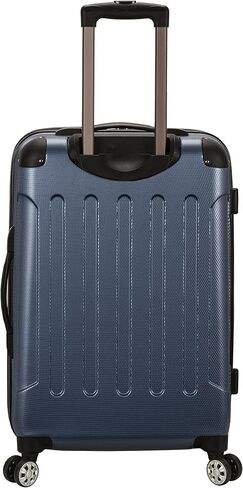 Rockland Hardside Expandable Luggage with Spinner Wheels, White in Saudi Arabia