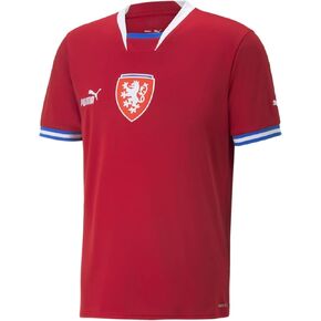 PUMA - Mens Facr Home Jersey Replica, Color Chili Pepper, Size: Small