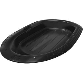 Era 36-inch Manitou Adventurer Sled — 1 Rider Kids' Plastic Toboggan, Black