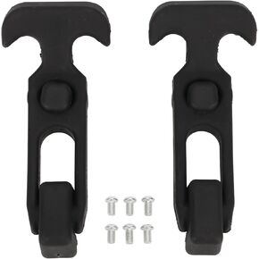 Topyond 2pcs Cooler Latch - Flexible T Handle Rubber Latch - Securely and Reliably Fastens Your Gear - Designed for Use on Coolers Boats Toolboxes Off Road Vehicles