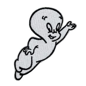 Halloween Cute Ghost Embroidered Iron On Patch