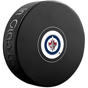 Jets Officially Licensed Hockey Puck For Autographs