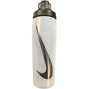 NIKE Sports Bottle Big Logo Swoosh Transparent