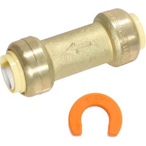 1 Pcs XFITTING Push Fit 1 Inch x 1 Inch Push Fit Check Valve, 28-4-5=1XX