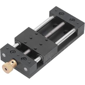 Stage Actuator Alloy Linear Rail Manual Stage Actuator Linear Stage For Cutters For Intricate Gears Linear 75mm Aluminum Stage Slide