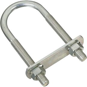 National Hardware N222-133 2190 U Bolts in Zinc, #516-5/16"x1-3/8"x3-3/4"