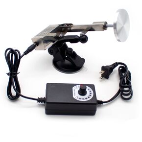 Mini Telescopic Linear Actuator with 60MM Aluminum Plate 39MM Stroke Reciprocating Mechanism Motor 12V 30-190RPM Adjustable