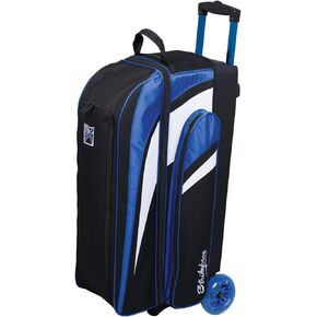 KR Strikeforce Cruiser Triple Roller Bowling Bag with Room for Accessories - Balls - Shoes