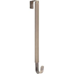 Sattiyrch Adjustable Wreath Hanger, Brushed Copper Metal Over Door Hook from 15-25 Inch,Holds up to 20 lbs