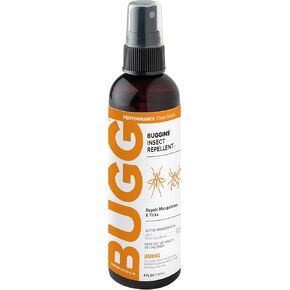 BUGGINS IV Performance 6oz Continuous Spray | Effective Mosquito and Tick Repellent with Clean Scent | 25% DEET