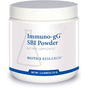 Immuno-gG SBI Powder Easy-to-Mix Powder Formula, Ultimate IgG, Complete Gut Health and Immune Support, Dairy Free, Immunoglobulin Concentrate 2.6 Oz