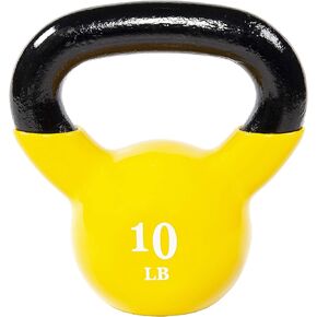 Sporzon! All-Purpose Color Vinyl Coated Kettlebell