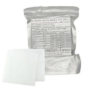 Dental Hard Splint Lab Splint Thermoforming Materials, Dental Vacuum Forming Sheets with no Bubbles 5''x 5'' (2.0MM)