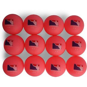 Pink Beer Pong Balls by BPONG / World Series of Beer Pong (WSOBP) - Tournament-Grade - 12 x 2-Star, Seamless Balls
