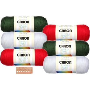 Caron Simply Soft Yarn Assortment (Pale Palette)