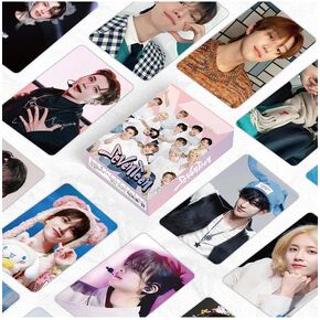 55PCS Photocards Laser Lomo Cards Laser Photocards New Album Photo Cards